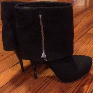 Black Stiletto Booties